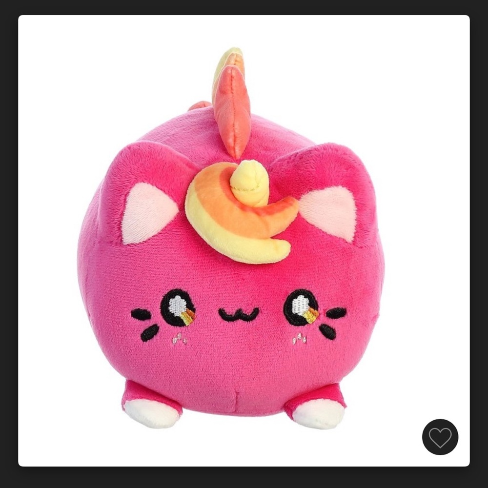AURORA TASTY PEACH MEOWCHI BERRY SUNSET PLUSH CAT PREOWNED
